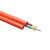 楷赫 PVC穿线管 埋地阻燃绝缘线管电工套管国标A管 红色DN16（1.5米1根）