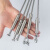 304不锈钢钢丝绳锁扣收紧器连接器松紧调节器6mm卡 C款:叉式锁头款(6mm)