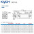 凯宇气动 KYCH SC标准气缸125*60-S（定制）进口密封件 SC125*60-S