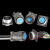 带线航空插头CX24K12/19/20/26芯 X24J12A带线连接器接插件P 24MM CX24-20芯 公座带线0.2米