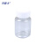 科睿才实验室塑料瓶大口PET聚酯塑料瓶固体透明分装瓶水样瓶取样瓶水剂瓶 250毫升大口透明瓶*50个 72185 