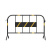 科恩森（KEENSEN）铁马护栏围栏交通安全道路围挡施工隔离栏 32管黄黑（无字带板）1.2*1.5m