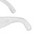 西斯贝尔/SYSBEL WG-7280访客防护眼镜 参观眼镜 PC透明防雾镜片 12副/盒