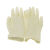 一次性乳胶手套工业级无粉加厚防水橡胶劳保耐磨防护检查手套 9寸加厚乳胶手套(每双 乳黄色 M