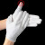 棉手套黑色珠宝礼仪男女工作上班防滑耐磨劳保作业透气薄款棉布 白色棉手套(高质量)5双 M