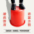 安大侠【18L带盖款】塑料手提水桶红色圆形储水桶大小水桶带盖子耐摔