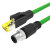 兆龙 PROFINET-B-PVC以太网电缆组件 RJ45/ M12-D-4芯公直头-3m-ZL7402A323绿色 现货速发