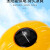 太阳能风扇安全帽适用男夏季带风扇遮阳防晒透气头盔定制印字 黄色太阳能帽加彩色遮阳板