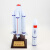 中国长征5号火箭1:100模型 合金成品玩具长征五号发射航天模型 1:100长征5号【铝箱】
