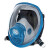 海固HG-800全面罩防毒面具防毒气防尘喷漆化工领域通用（不含滤毒罐） 宝蓝灰 通用型 