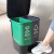 户外双桶分类垃圾桶60L 厨余垃圾+有害垃圾 脚踏分离式商用大号 40L厨余垃圾+其他垃圾