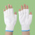 半截棉线手套半指手套作业男女通用户外耐磨防滑劳保触屏采摘 三半指手套（10双）