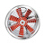 304不锈钢轴流风机耐高温管道风机通风低噪音厨房工业换气扇380V 3-2/380V 高转速 铝叶