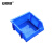 安赛瑞 零件盒 组合式塑料物料元件工具盒储存盒180×180×80mm 蓝色 2B00527