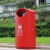 庄太太【红色有害垃圾】分类室外垃圾桶户外果皮箱钢板烤漆