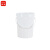 谋福1101 塑料桶密封桶小水桶包装桶龙虾打包桶 塑料桶（18L白色 带提手）