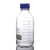 德国Duran杜兰schott肖特瓶螺口蓝盖瓶透明透明丝口蓝盖试剂 1000ml德国肖特瓶