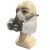 晋广源 6200防毒面具 防农药喷漆化工专用呼吸防护面罩口罩  6200+配3号滤毒盒七件套