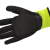 海太尔（HTR）机械手套系列 魔术扣荧光绿黑防撞救援机械手套 0390 1副 定制
