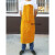 【纯牛皮电焊围裙】隔热防火花耐高温焊接用品焊工围裙焊接防护服 黄色整张牛皮(60CM*90CM)