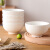 洁雅杰陶瓷碗中式白瓷小碗家用4.5英寸米饭碗喝汤碗面碗套装10只装