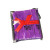 洛港 8厘米紫色（760根——800根） 捆绑丝烘焙包装扎绳铁丝扎带封口绳食品礼品扎口线金属扎丝