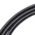 海斯迪克 HK-546 电线电缆保护套穿线软管 PE波纹管聚乙烯pe蛇皮管 塑料波纹管 D54.5(25米）