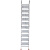 笛央梯子移动伸缩阁楼梯家用铝合金带钩梯子多步扶梯室内加厚工程 加厚(铝镁合金)十步梯适用2.4-2