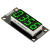 0.36寸LED管显示器四位管TM1637模块带时钟点红色绿蓝绿 绿色