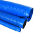 吸尘管蓝色pvc橡胶软管除尘管塑料波纹管通风排风管道排污下水管佩科达 内径100mm*10米