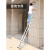 定制多功能伸缩梯子加厚铝合金工程梯子便携人字梯折叠升降小楼梯科威顿 【德标加厚款】人字梯5.0米
