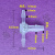 T型变径三通接头 塑料软管接头 宝塔异径转换接头 变径三通小变大 4-6-4