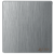 深派（SHENPAI） S3银灰色墙壁电源开关二三插座86型面板5孔浴室厨房防水墙面墙体装修家用暗装 空白板 灰色拉丝面板