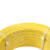 起帆电线电缆 BVR10平方国标单芯多股铜芯软线 黄色 100米