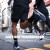 耐克（NIKE）短裤男裤 24夏季新款跑步健身运动裤快干透气休闲裤冰丝五分裤子 BV6856-010/黑色/梭织快干 XL (180/84A)