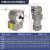 定制220v交流变速小型中实空直角转角齿轮调速减速机电机一体60w1 90型120W中实轴15