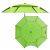 美度（2.4米）钓鱼伞防晒防紫外线加厚黑胶户外遮阳伞加固双层防风可折叠万向垂钓晴雨伞 D305草绿色
