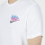 耐克（Nike）T恤男士 运动服装户外休闲衣健身训练篮球服时尚印花圆领短袖 DQ1408-100/全棉肤 M/170/88A