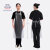 防水围裙防油PVC厚透明塑料长款食堂厨房餐饮水产专用男女工作服 35丝透明长110宽80厘米