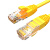 讯浦 六类网线 网络跳线 无氧铜线芯 非屏蔽 线缆 黄色5米 XT-300C-5M