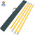 高压拉闸杆令克棒 电力绝缘操作棒 加粗型绝缘杆 驳接式黄色 10-35kv 4节4米
