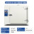 500度高温烘箱实验室600度℃电热恒温干燥箱工业烤箱电焊条烘箱 普通型DHG500-050-500度