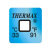 TFN 进口测温纸 单格  英国THERMAX感温贴片TMC变色温度测试纸感温变色贴  121℃ 