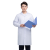 星工（XINGGONG）男女长袖白大褂医师工作服学生实验室食品卫生工作服搬运工劳保服 S