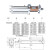 JDI MPT系列气液增压缸压力机冲床气缸 MPT 100*150-20-10T 