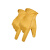 聚远（JUYUAN）劳保手套 牛皮工作手套 骑行防护户外防滑劳保手套 黄色XL 1双价