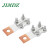 JIMDZ铜铝设备线夹 螺栓型过渡线夹梅花夹JTL高压输配电钎焊电线夹头 JTL铜铝接线夹-300A 10只