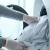 爱马斯（AMMEX）一次性橡胶乳胶手套无粉手套100只/盒 白色TLFT44100 中号