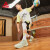 匹克（PEAK）【岚切high】篮球鞋旗舰春夏新款实战男士战靴耐磨室内外运动鞋子 豆绿 42