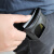 LISM牛皮电焊面罩头戴式自动变光焊帽眼镜焊接焊工面罩防护氩弧焊面罩 黑色革皮普通款